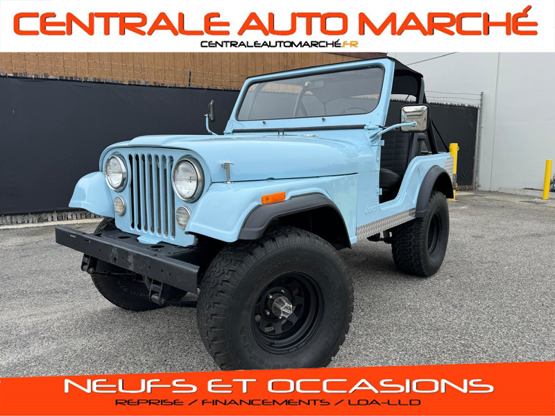 JEEP WRANGLER - CJ5 V8 304 CI 1979 BLEUE (1979)