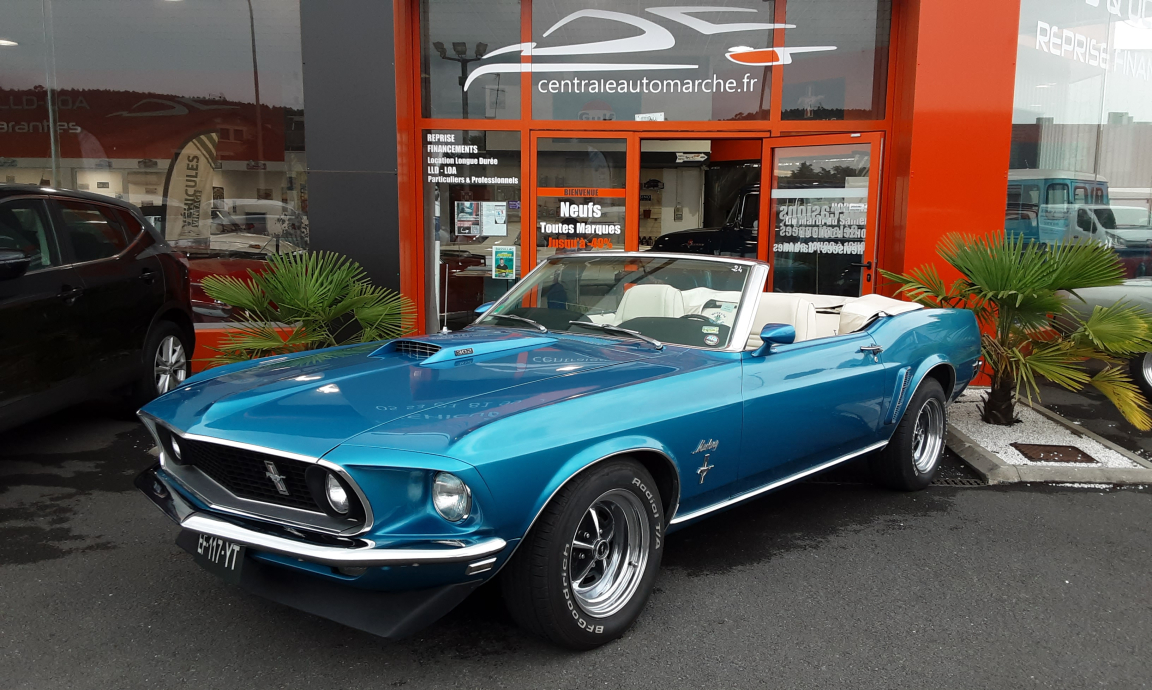 FORD MUSTANG - CABRIOLET 302 CI V8 CAB 1969 (1969)