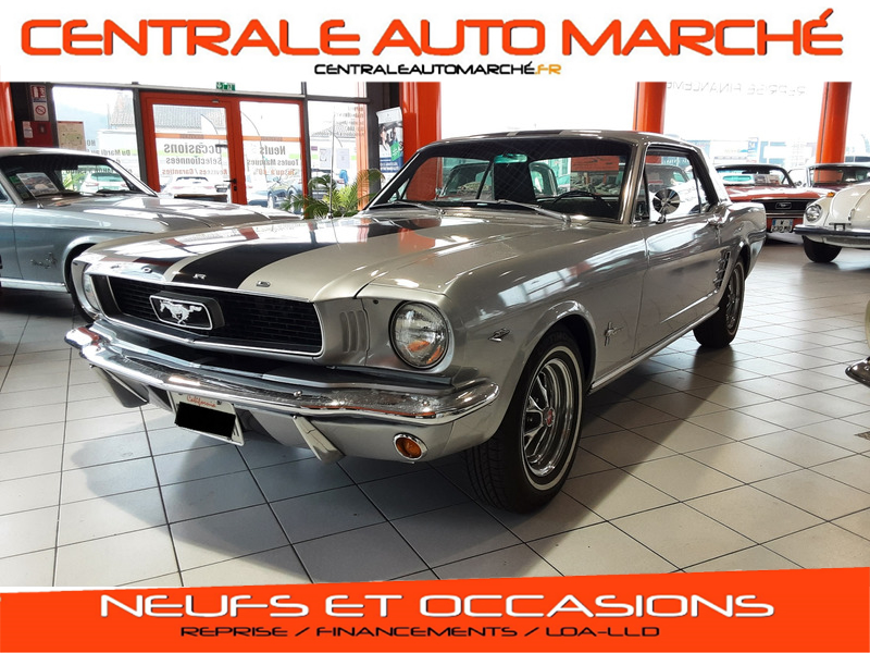 FORD MUSTANG - COUPE 289 CI V8 GRIS (1966)