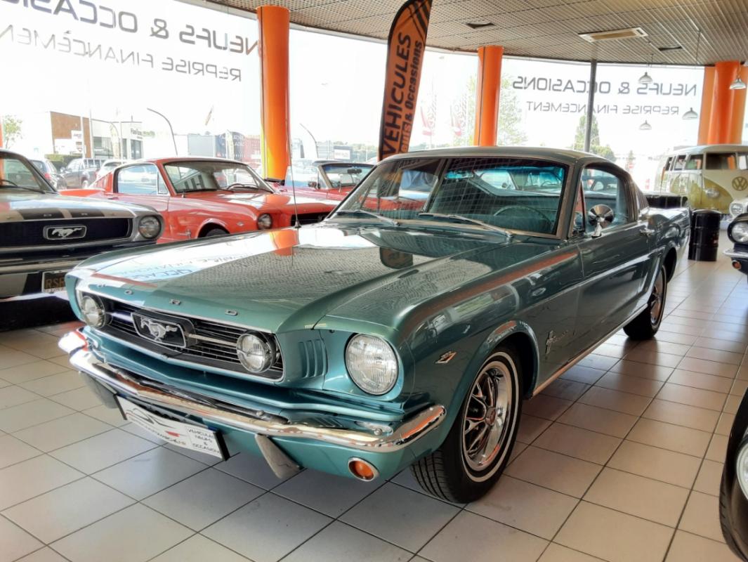 FORD MUSTANG - FASTBACK 2+2 CODE A 289CI BLUE (1966)