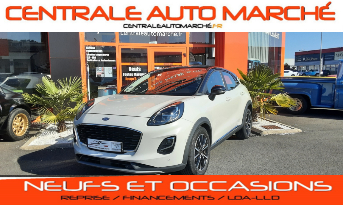 Ford Puma - 1.0 EcoBoost 125 ch mHEV SetS BVM6 Titanium