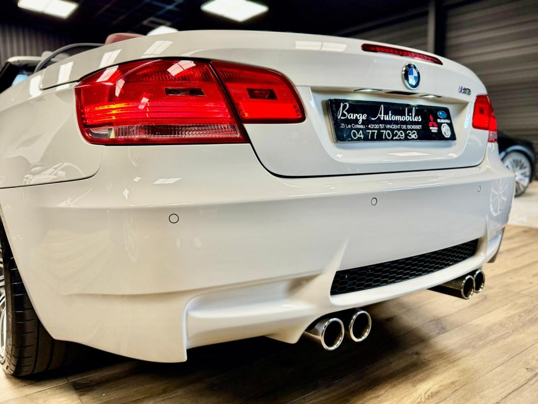 BMW M3 - (E93) (2) CABRIOLET V8 420 DRIVELOGIC DKG